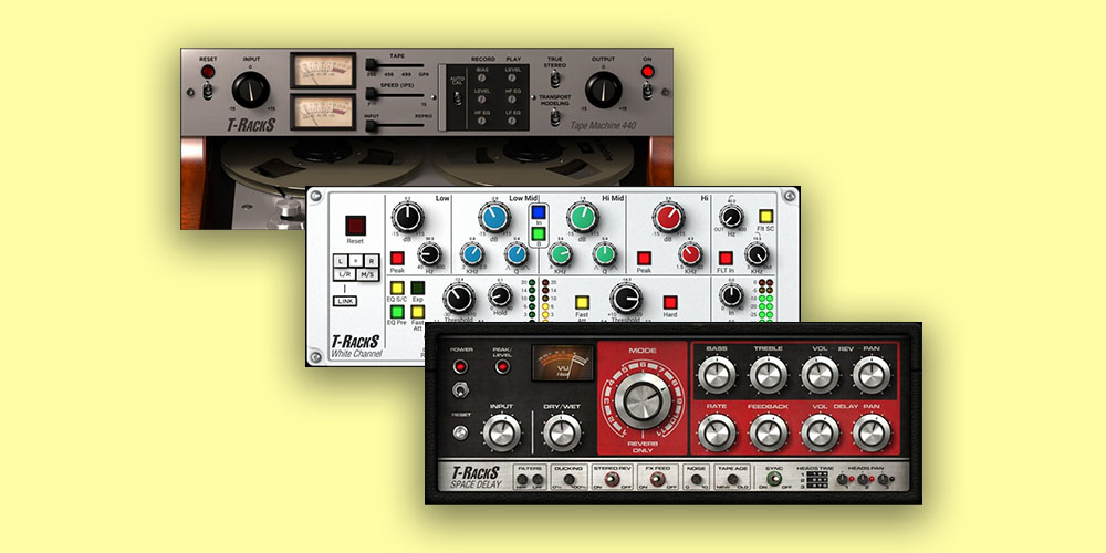 IK Multimedia T-RackS Studio Bundle  (Space Delay, Tape Machine,